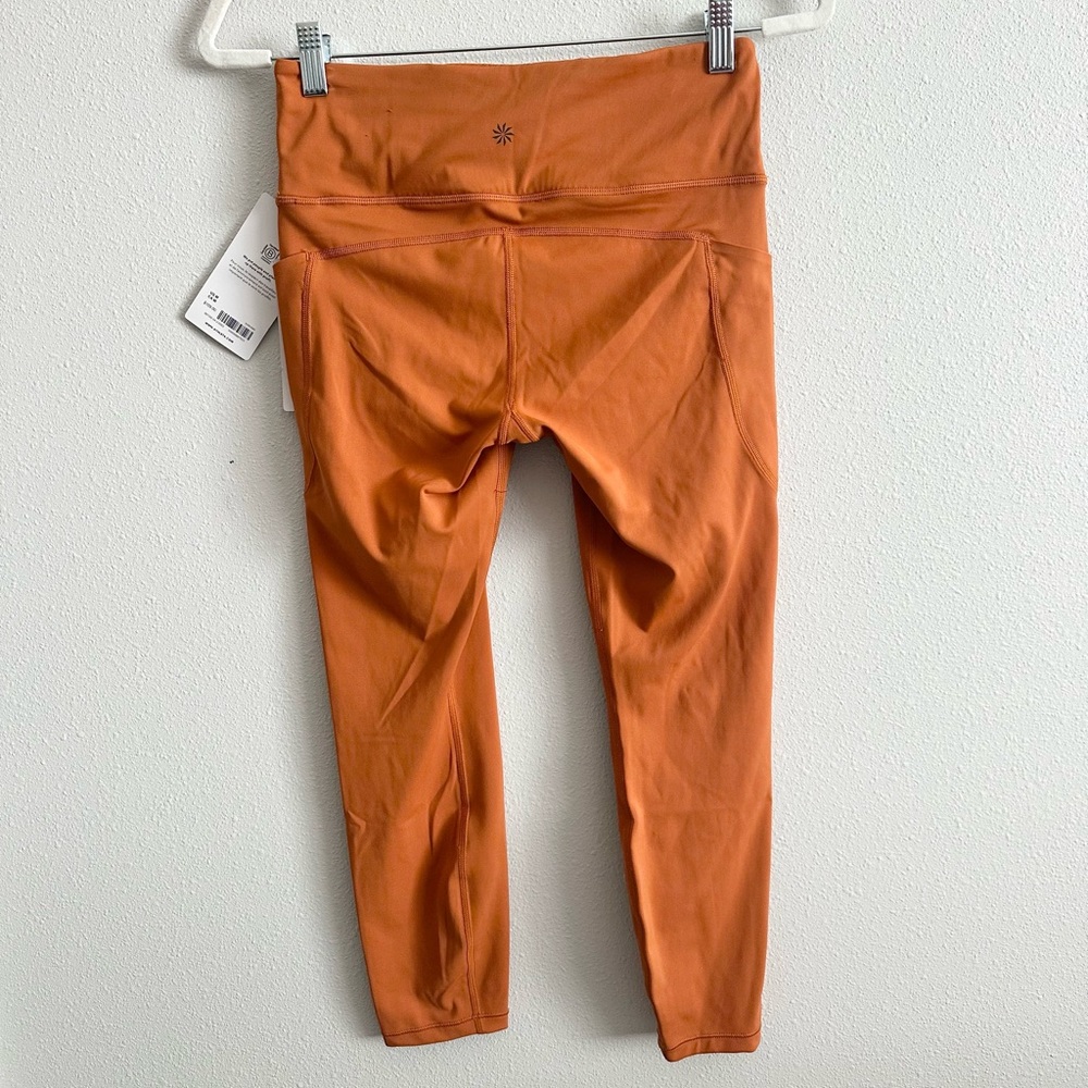 Athleta High-Rise Pocket Leggings in Burnt Orange - Picture 11 of 11